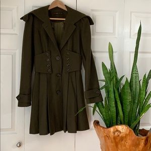 Olive-Green Coat